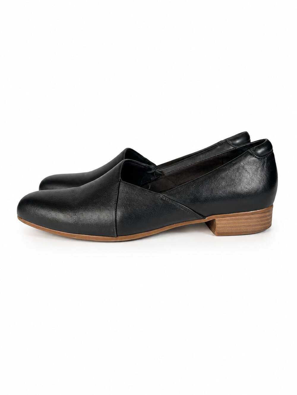 Clarks Collection Juliet Palm Women's Leather Slip-On Loafers Size 7.5